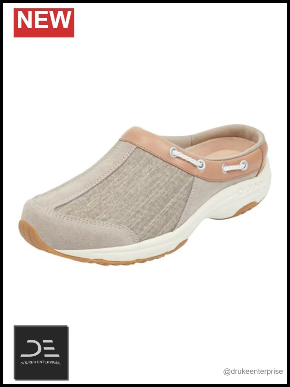 Women's Leather Clog Slip-On Shoes, Orthotic Friendly, Arch Support